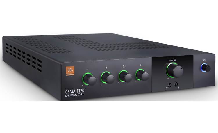 JBL CSMA 1120 Illuminated controls for easy operation in darkened rooms