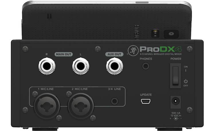 Mackie ProDX4 4-channel digital mixer with Bluetooth® control at Crutchfield