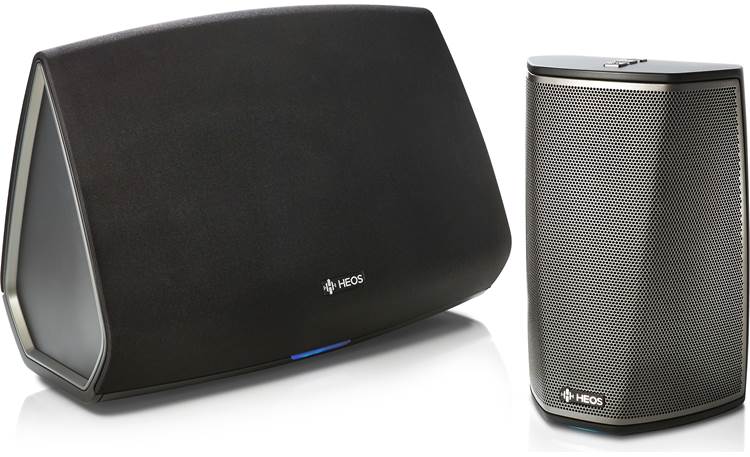 voorzichtig vacature Banket Denon HEOS 1+ HEOS 5 Bundle Includes two wireless powered speakers with  Wi-Fi® and Bluetooth® at Crutchfield