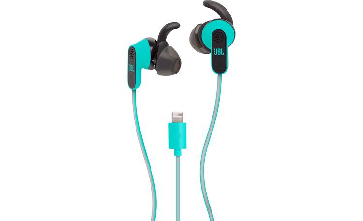 hvid is min JBL Reflect Aware (Teal) Noise-canceling sports headphones with Apple®  Lightning® cable at Crutchfield