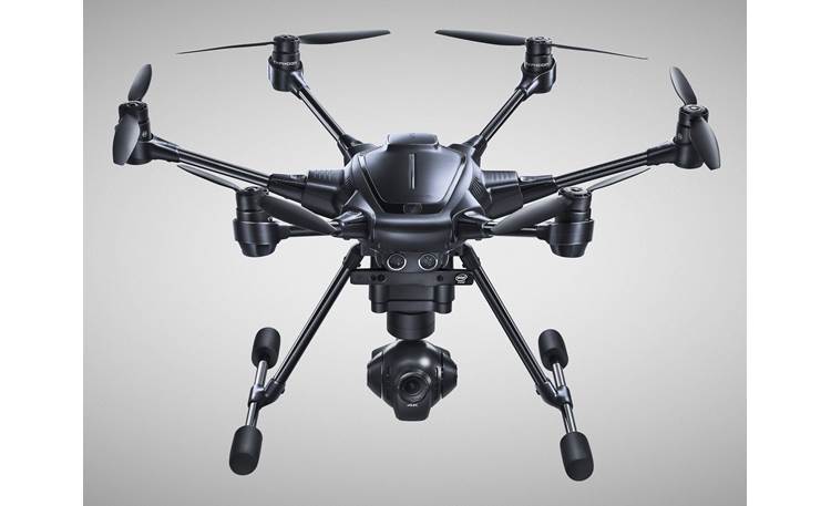 Typhoon H with Intel® RealSense™ drone with flight controller, camera, backpack, and 2 batteries at Crutchfield