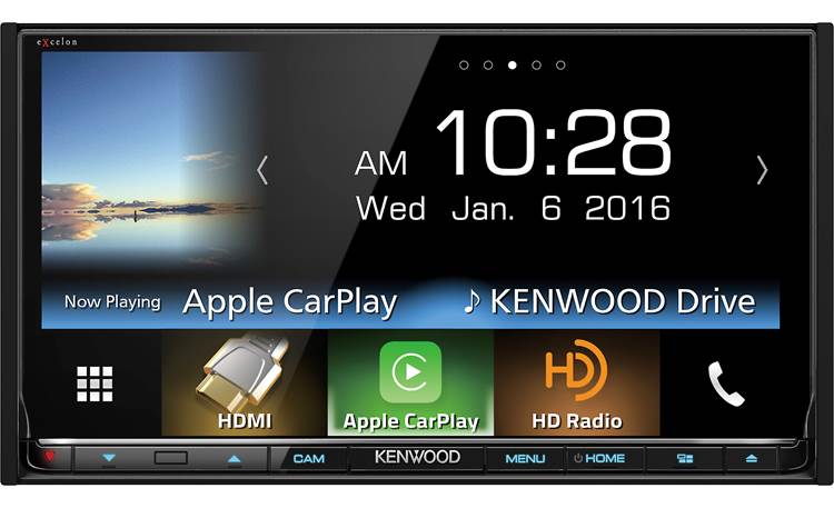 Kenwood Excelon DDX9903S Get your smartphone fully integrated with this Kenwood DVD receiver