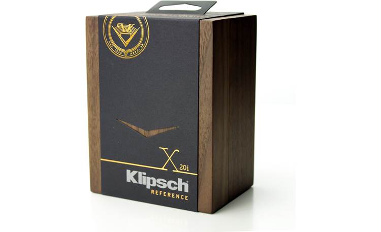Klipsch X20i Wooden display case