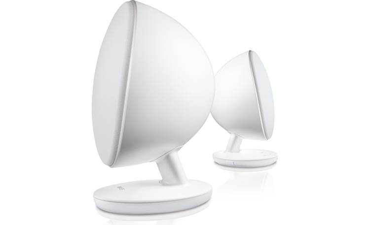 KEF EGG (White) Powered desktop speakers with Bluetooth® at 