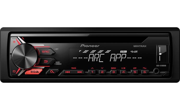 Estéreo Pioneer DEH150MP In-Dash CD/MP3/WMA, Nuevo, Negro