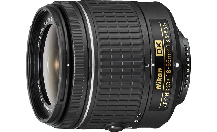 Nikon AF-P DX Nikkor 18-55mm f/3.5-5.6G Side
