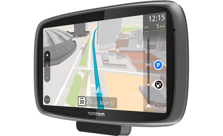 TomTom GO 600 Portable navigator with 6" display, free lifetime map and traffic updates at Crutchfield