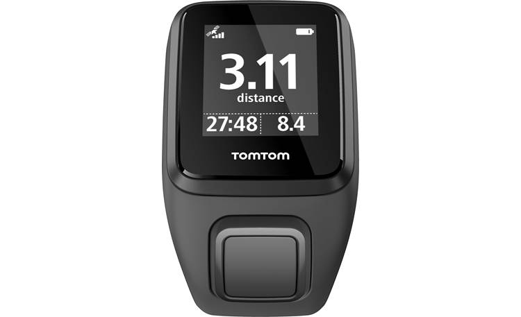 data dyb Breddegrad TomTom Spark 3 Cardio + Music Waterproof GPS activity tracker with built-in  heart rate monitor and music memory at Crutchfield