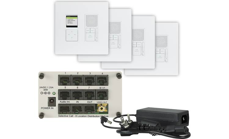 On-Q Selective Call Four-location Intercom Kit Front