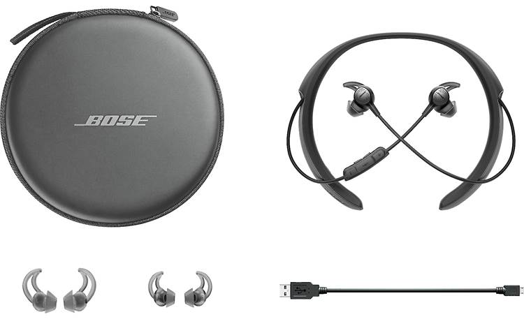 Bose® QuietControl® 30 wireless noise-cancelling headphones Included case and accessories