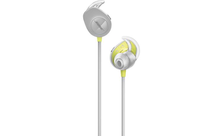 Bose® SoundSport® wireless headphones Closeup of StayHear sports tips
