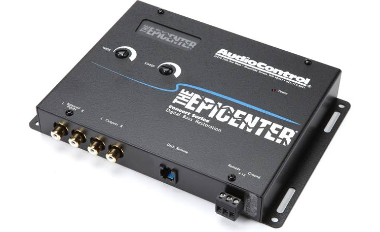 AudioControl Epicenter Plus Black Digital Bass Enhancer Restoration Processor 