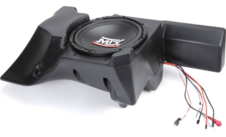 MTX RZRXP-10 Marine-rated subwoofer resists moisture