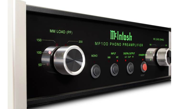 McIntosh MP100 The famous McIntosh illuminated glass front panel provides a classic look