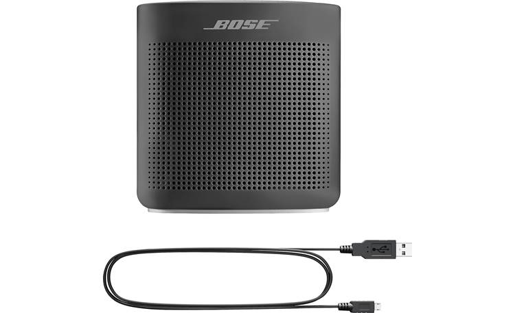 Bose® SoundLink® Color <em>Bluetooth®</em> speaker II Soft Black - with included charging cable