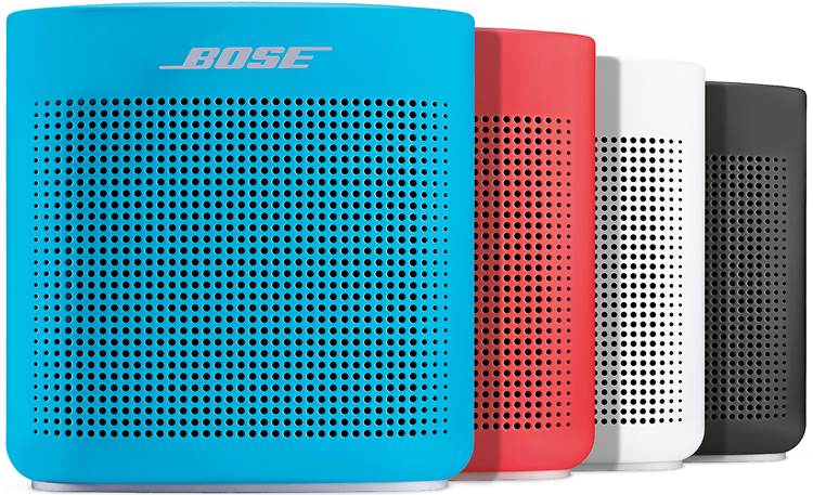 Bose® SoundLink® Color <em>Bluetooth®</em> speaker II Available in blue, red, white, or black