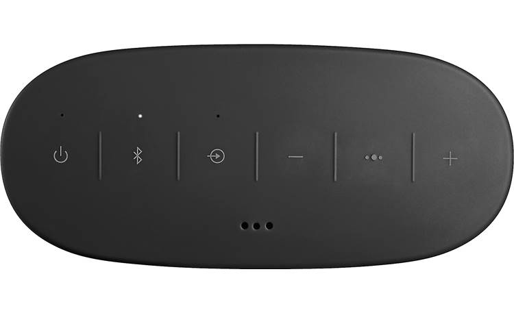 Bose® SoundLink® Color <em>Bluetooth®</em> speaker II Soft Black -  top-mounted controls