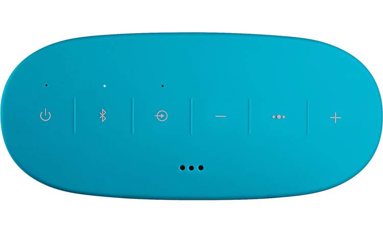 Bose® SoundLink® Color <em>Bluetooth®</em> speaker II Aquatic Blue - top-mounted control buttons