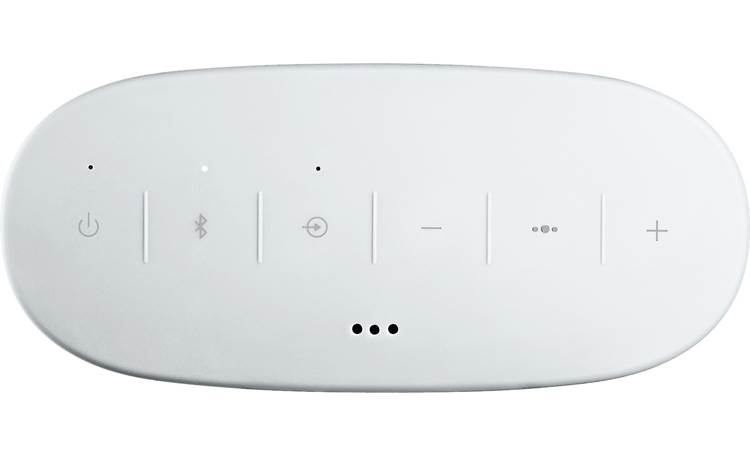 Bose® SoundLink® Color <em>Bluetooth®</em> speaker II Polar White - top-mounted control buttons