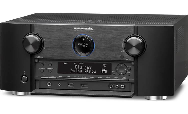 Marantz SR7011 Front-panel display and connections