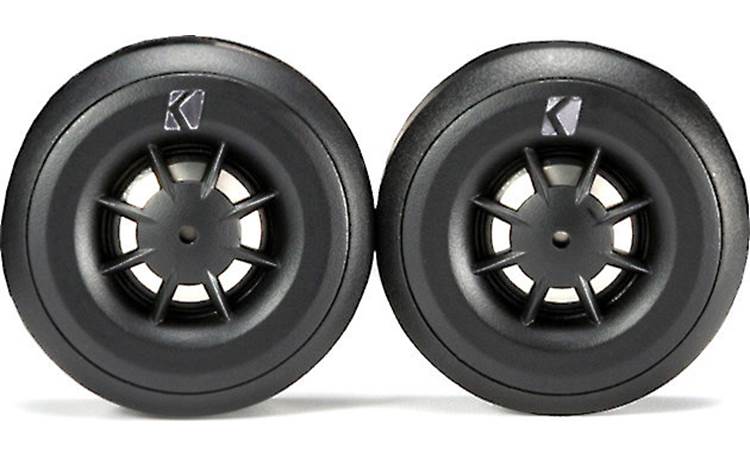Kicker 43CST20 The titanium dome tweeters deliver all the details in your music.