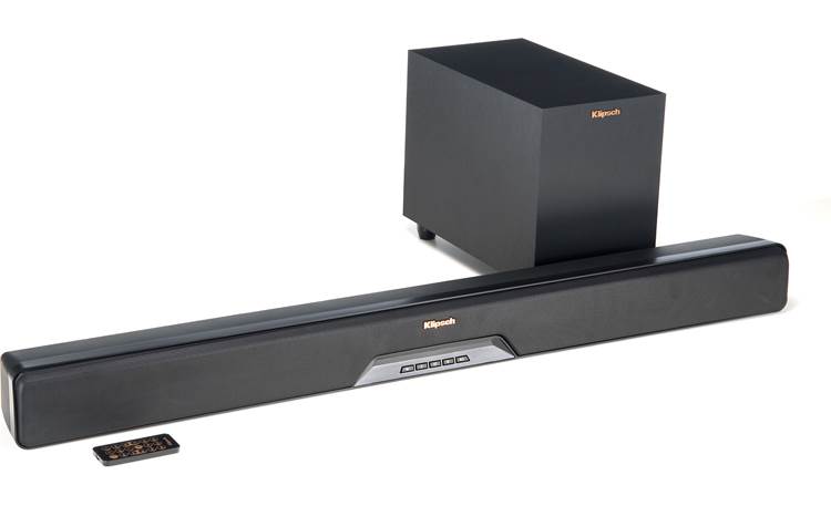Klipsch Reference RSB-6 Includes powerful sound bar and wireless subwoofer