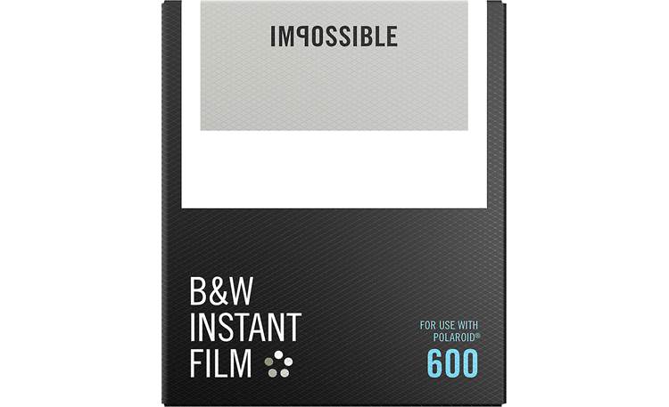 Impossible 600 Black & White Film Front