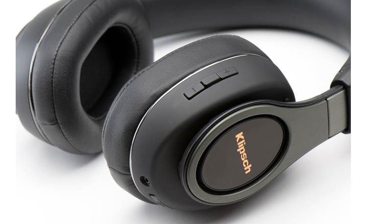 Klipsch Reference Over-ear Bluetooth® Memory foam earpads offer long-lasting comfort