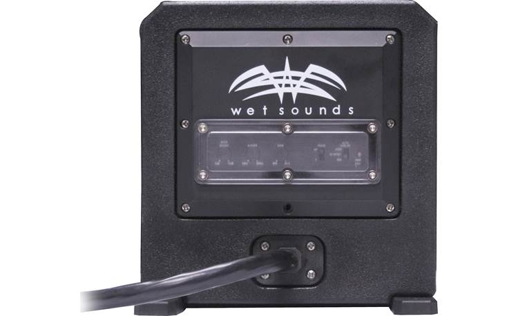 Wet Sounds EZ-GO TXT audio system Rear panel controls
