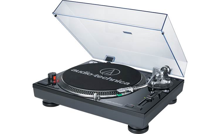 Audioengine A2+/Audio-Technica AT-LP120BK-USB Bundle The turntable is packed with DJ-friendly features