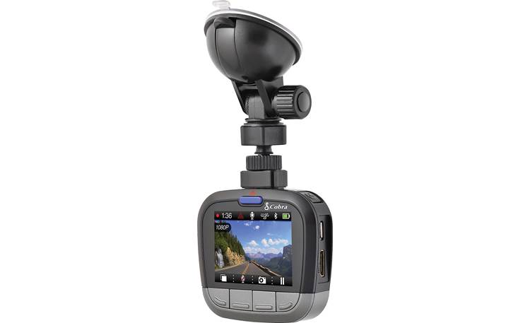Feature-loaded Cobra dashcam has your back; Bluetooth enabled