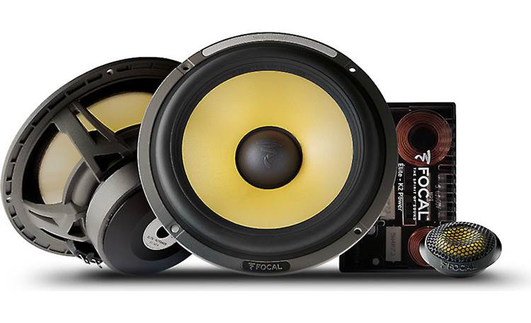 Vijf Druipend salami Focal ES 165K Elite K2 Power Series 6-1/2" component speaker system at  Crutchfield