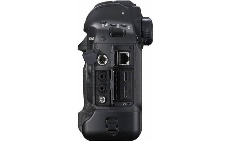 Canon EOS-1D X Mark II (no lens included) Right side with ports shown