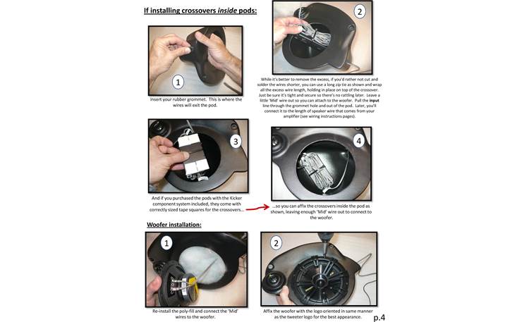 Select Increments JKU-Pods Installation Instructions: page 4
