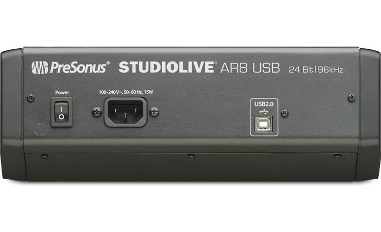 PreSonus StudioLive AR8 USB 8-channel mixer with multi-track