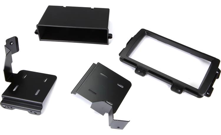 Models w/Nav Black Scosche HA1718B Compatible with 2013-15 Honda Civic ISO Double DIN & DIN+Pocket Dash Kit 