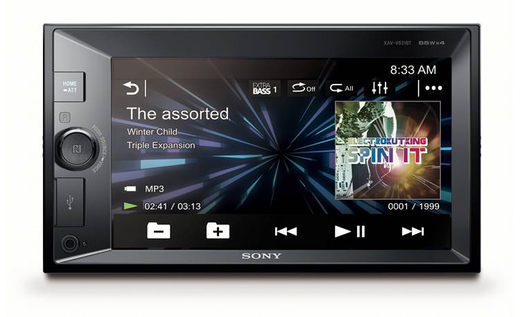 Sony XAV-AX8050D – Multimedia 1 Din Pantalla extra grande –