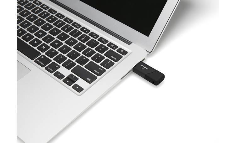 PNY USB 2.0 Flash Drive Plug into a USB 2.0 port for easy file access