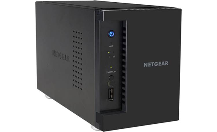 Netgear RS212 Network Attached Storage Front