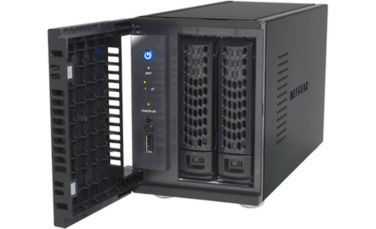 Netgear RS212 Network Attached Storage 2 bays for installing additional drives (not included)
