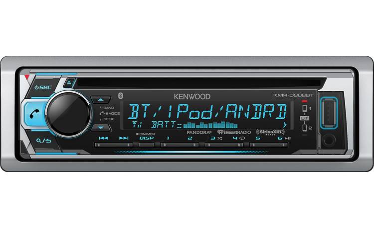 Kenwood KMR-D362BT Marine CD Receiver with Built-in Bluetooth 