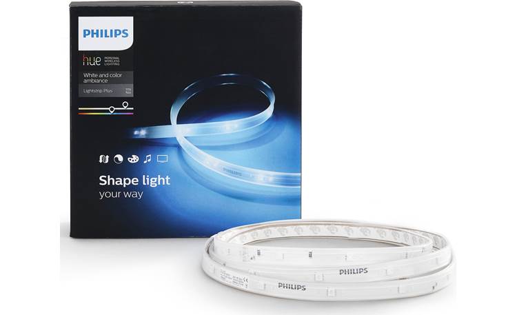 Secréte dagsorden Underholde Philips Hue LightStrip Plus Second-generation LED light strip for Hue smart  lighting systems at Crutchfield