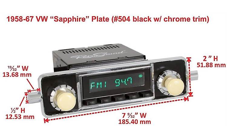 RetroSound 504 Faceplate Other