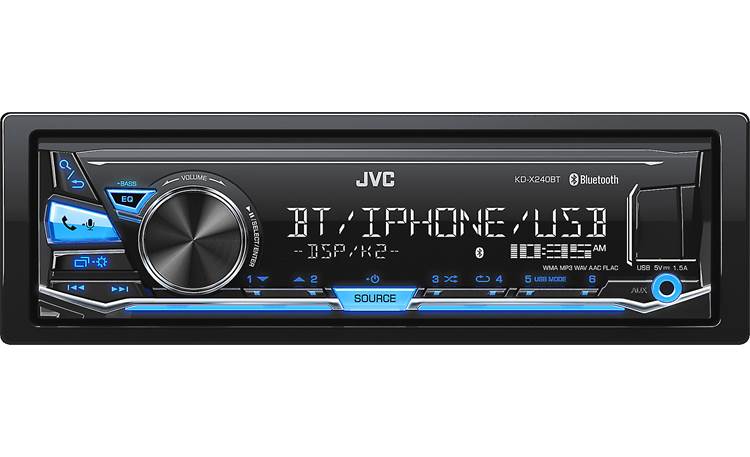 JVC KD-X240BT Digital media receiver (does not play CDs) at Crutchfield
