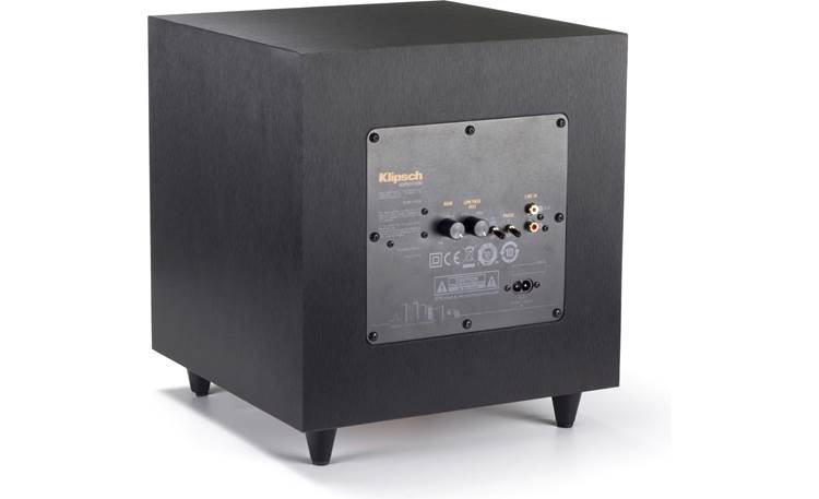 Klipsch Reference R-8SW Rear-panel controls