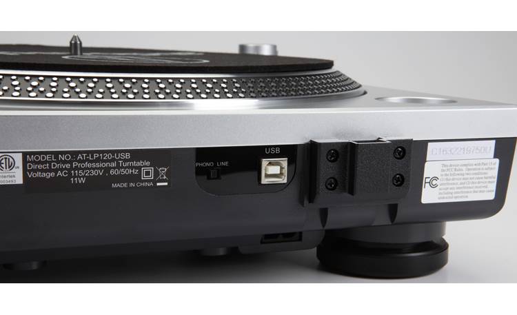 Audio-Technica AT-LP120-USB Direct-Drive USB/Analog Professional Turntable