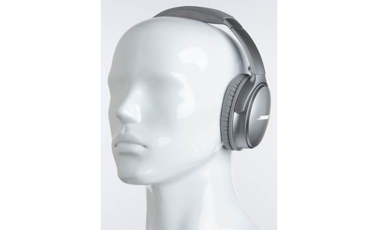 Bose® QuietComfort® 35 (Series I) Acoustic Noise Cancelling® wireless headphones Mannequin shown for fit and scale