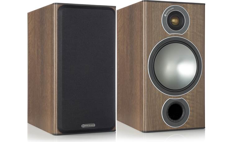 Monitor Audio Bronze 2 (Walnut Vinyl) Bookshelf speakers at