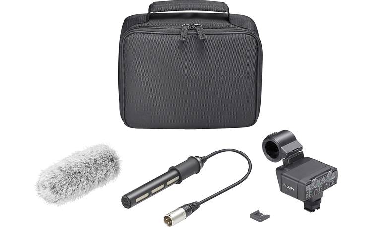 Sony XLR-K2M Shown with included accessories