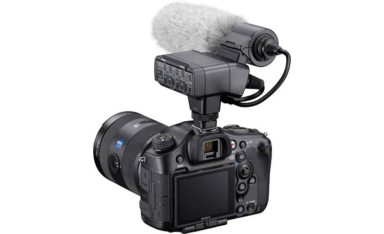 Sony XLR-K2M Shown mounted on a camera (not included)